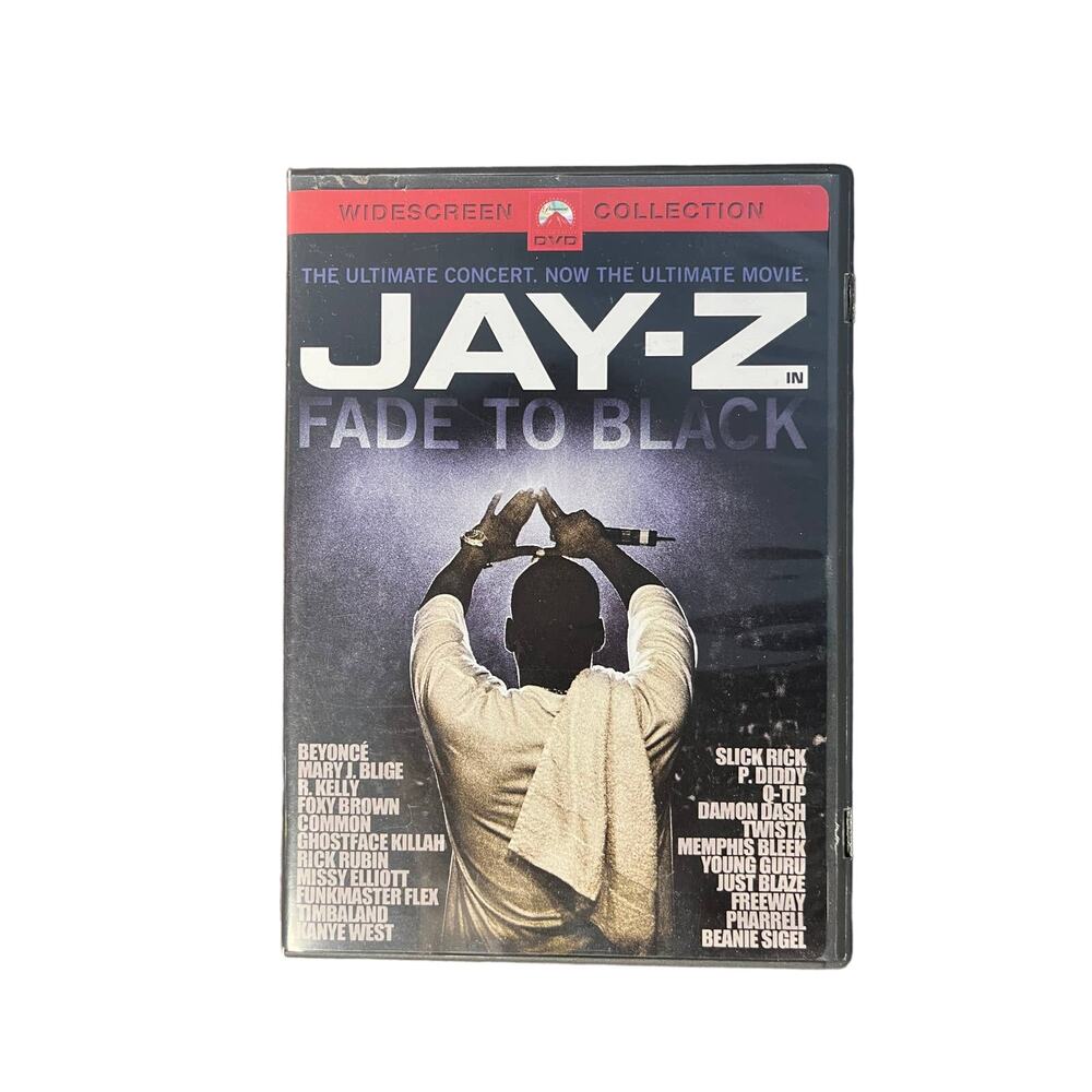 Jay-Z Fade to Black The Ultimate Concert. Now the Ultimate Movie. Beyoncé